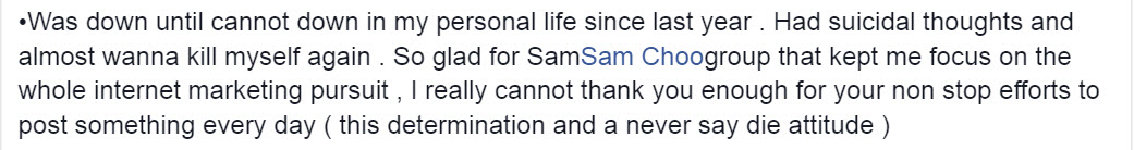 What Ann said about sam choo