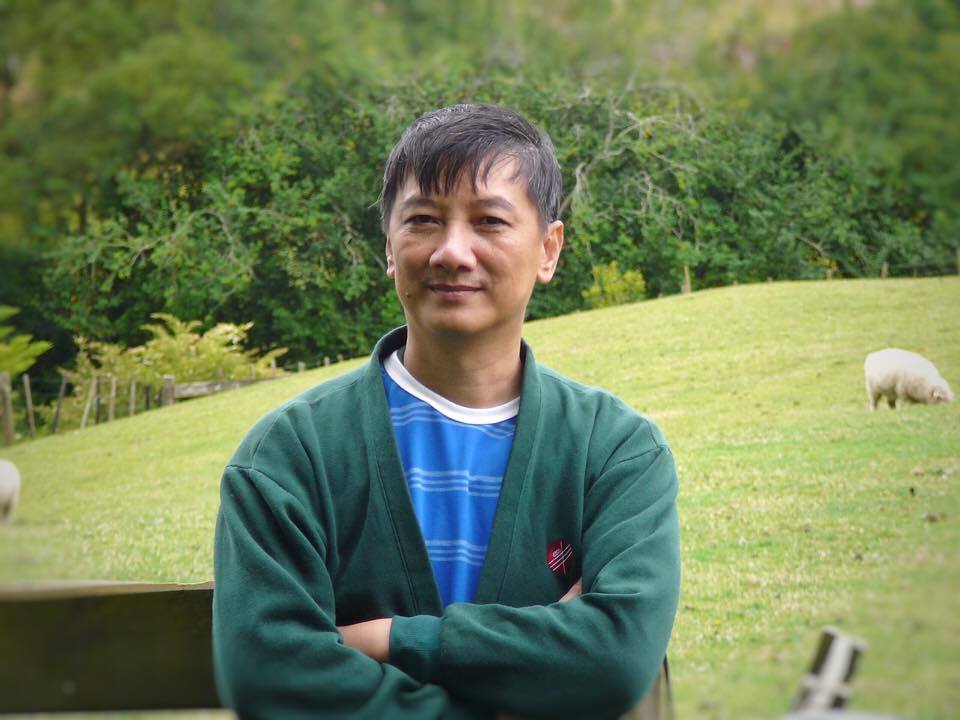 Sam Choo in New Zealand Farm